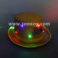happy new year light up fedora hats tm03147-gd