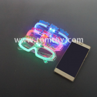 happy new year sound reactive led glasses tm00888