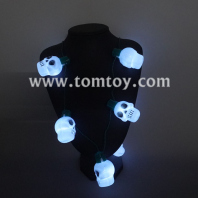 led 9 skull necklace tm08633