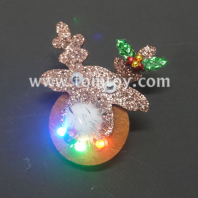 led brown elk brooch tm07204