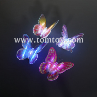 led butterfly wall sticker light tm05042