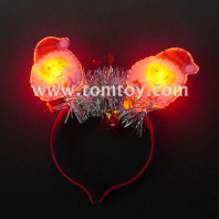 led christmas snowman drizzle headband tm09145