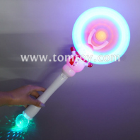 led christmas snowman windmill spinning wand tm09132