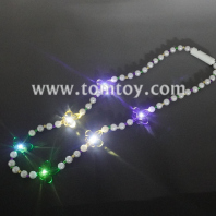 led colorful iris necklace tm08634