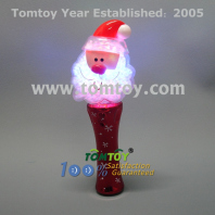 led flashing santa claus wand tm101-149