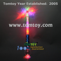 led flashing snowflake ball wand tm012-055-bl