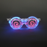 led flashing spiral glasses tm00881