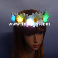 led flower headband crown garland boho for festival wedding tm03086