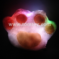 led fluffy paw pillow tm121-002