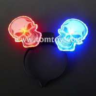 led halloween series-skull headband tm09144