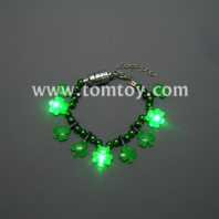 led light shamrock bracelet tm01098