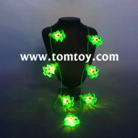 led light up glow christmas tree necklace tm03082