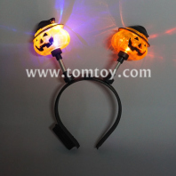 led light up pumpkin headband tm277-006-pumpkin