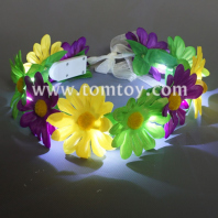 led mardi gras garland tm03086-ygp