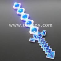 led pixel sword with diamond tm09296