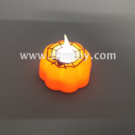 led pumkin candle tm05502