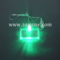 led rectangle necklace tm00057-rectangle