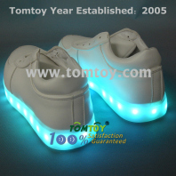 led shoes flashing sneakers tm112-001-wt