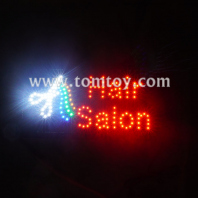 led sign hair salon tm07653