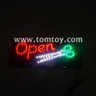led sign open 2 tm07635