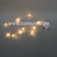 led skull copper string lights tm07315