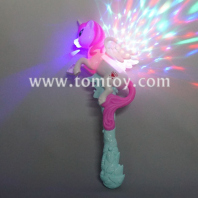 led unicorn spinner wand tm04084