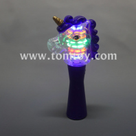 led unicorn spinning wand tm04062-pl