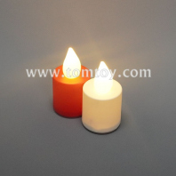 led white and red candle tm07543