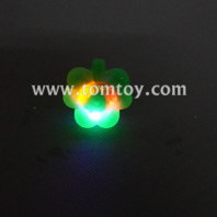 light up flashing trefoil bumpy rings tm01945