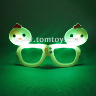 light up little yellow chicken glasses tm07392