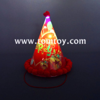 light up lovely kids cone birthday party hats for children tm02958