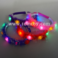 light up multicolor flower crown with 3 modes tm02959