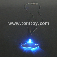 light up mustache necklace tm000-066-mustache-bl