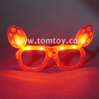 light up pink egg shaped glasses tm07390