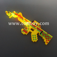 light up pixelated gun tm04270