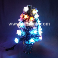 light up potted pine cone christmas tree tm07324