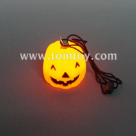 light up pumpkin necklace tm04818