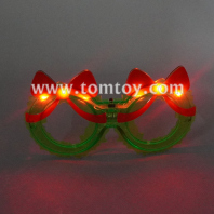 light up red bow glasses tm07393