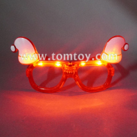 light up santa's hat glasses tm07399