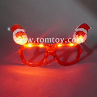 light up santa claus glasses tm07398