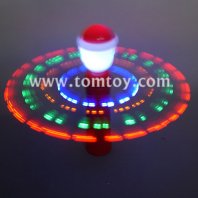 light up santa spinning tm04419