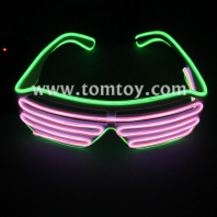 neon el wire shutter glasses tm109-001-pkgn