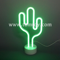 new cactus led neon light sign tm04618