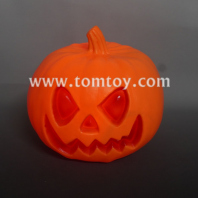 orange led pumpkin light tm08475