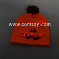 pumpkin led knitted hat tm03932
