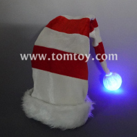 red white stripe christmas hat tm07299