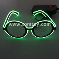 round shape el wire glasses tm03902