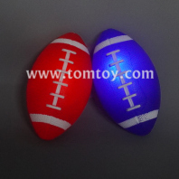 rubber light up bouncing football tm06603