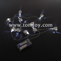 silver bells led string lights tm06883