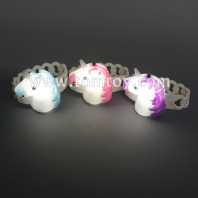 soft led flashing unicorn bracelet tm05598